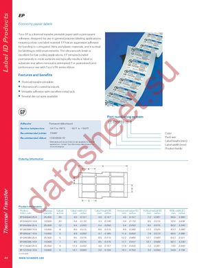 EP-508064-10-9 datasheet  